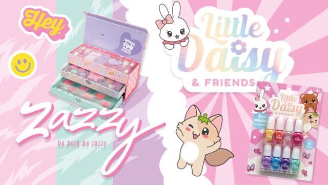 Toi-Toys stellt zwei neue Make-up-Linien vor: Little Daisy & Friends und Zazzy