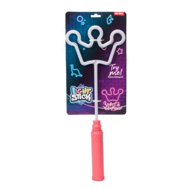 Light stick - kroon (paars)